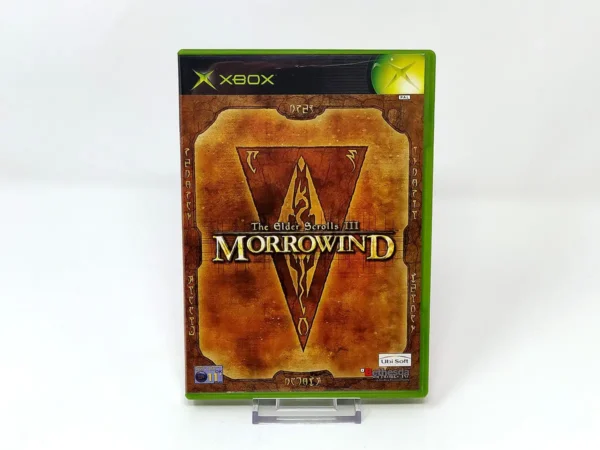 Portada de The Elder Scrolls III: Morrowind (UK) para XBOX, edición PAL UK, de segunda mano