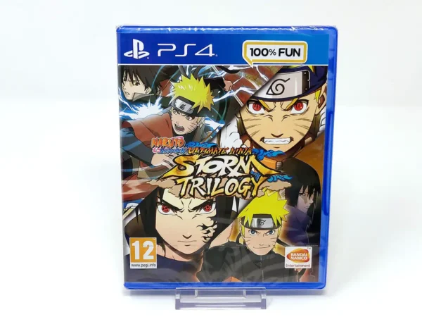 Portada de Naruto Ultimate Ninja Storm Trilogy (ESP) (Precintado) para PlayStation 4, edición PAL España, nuevo