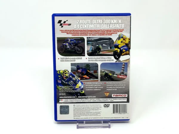 Parte trasera de MotoGP 4 (ITA) para PlayStation 2, edición PAL Italia