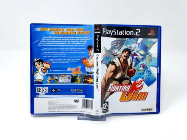 Capcom Fighting Jam (UK) (Carátula) para PlayStation 2, edición PAL UK, de segunda mano