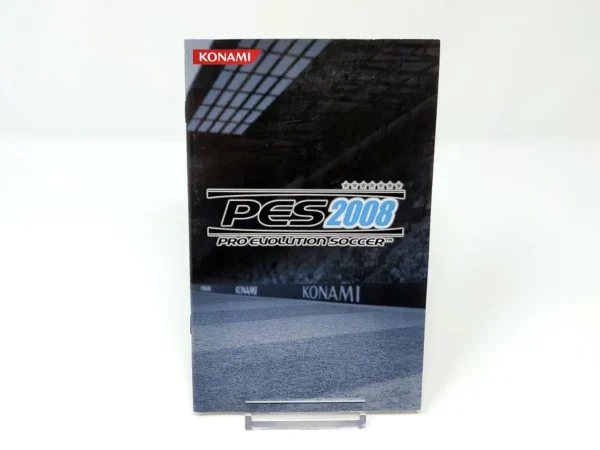 PES 2008: Pro Evolution Soccer (ESP) (Manual) para PlayStation 2, edición PAL España, de segunda mano