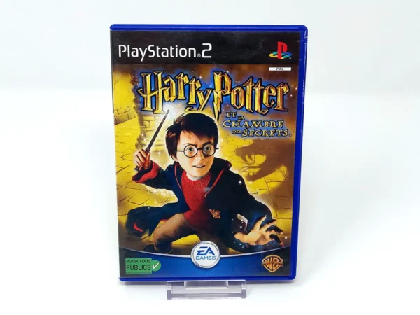 Portada de Harry Potter et la Chambre des Secrets (FRA) para PlayStation 2, edición PAL Francia, de segunda mano