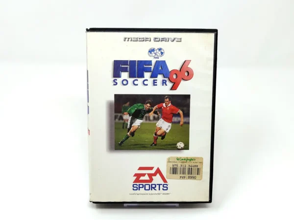 Portada de FIFA Soccer 96 (ESP) para Sega Mega Drive, edición PAL España, de segunda mano