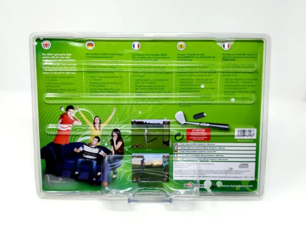 Parte trasera de Realplay Golf (ESP) (Precintado) para PlayStation 2, edición PAL España