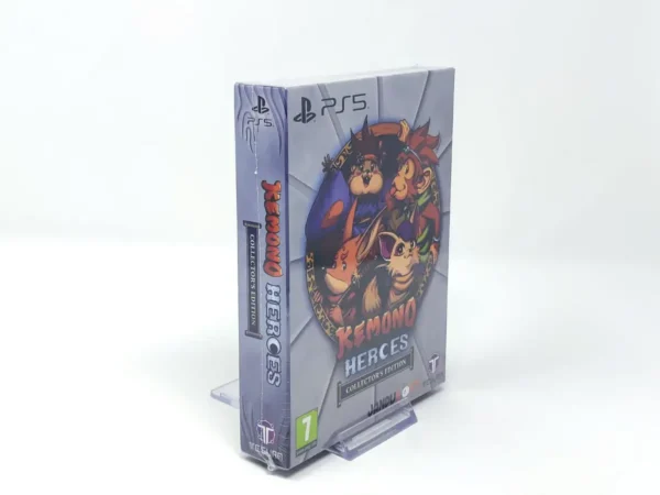 Lateral de la caja de Kemono Heroes (Collector's Edition) (EUR) (Precintado) para PlayStation 5