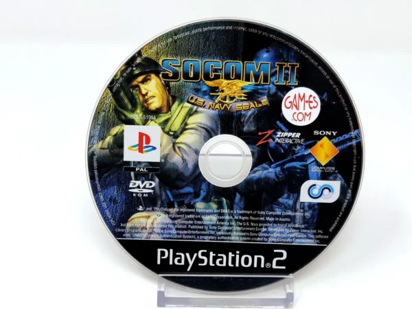 SOCOM II: U.S. Navy SEALs (ESP) (Disco) para PlayStation 2, edición PAL España, de segunda mano