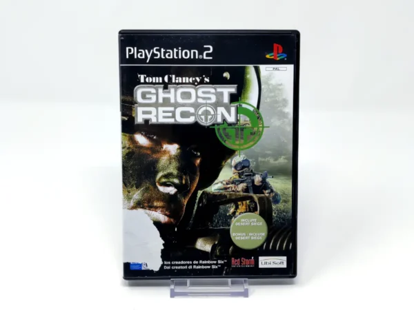 Portada de Tom Clancy's Ghost Recon (ESP) (Rebajado) para PlayStation 2, edición PAL España, de segunda mano