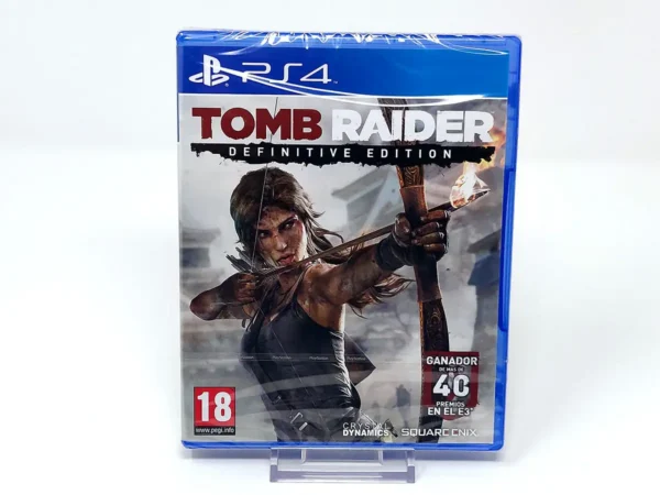 Portada de Tomb Raider (Definitive Edition) (ESP) (Precintado) para PlayStation 4, edición PAL España, nuevo