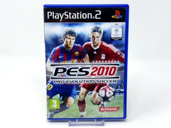 Portada de PES 2010: Pro Evolution Soccer (ESP) para PlayStation 2, edición PAL España, de segunda mano