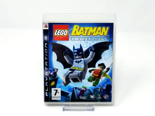 Portada de LEGO Batman: El Videojuego (ESP) para PlayStation 3, edición PAL España, de segunda mano
