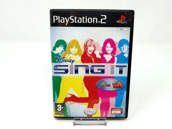 Portada de Disney Sing It (ESP) (Rebajado) para PlayStation 2, edición PAL España, de segunda mano