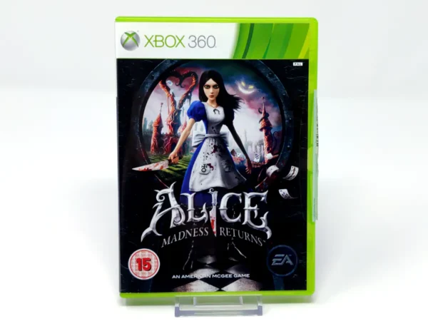 Portada de Alice: Madness Returns (UK) para XBOX 360, edición PAL UK, de segunda mano