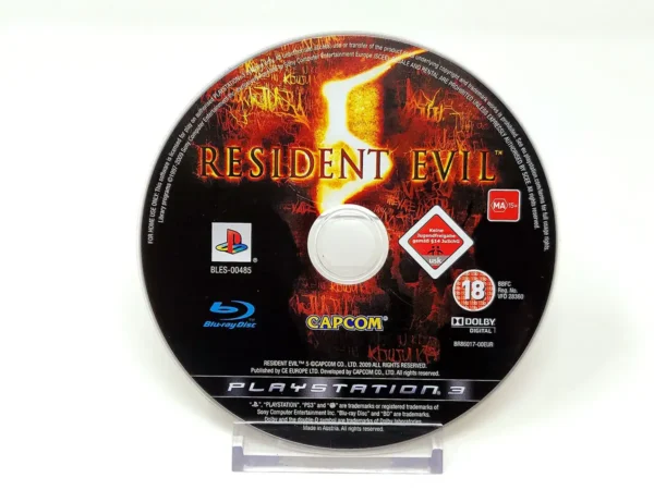 Resident Evil 5 (ESP) (Disco) para PlayStation 3, edición PAL España, de segunda mano
