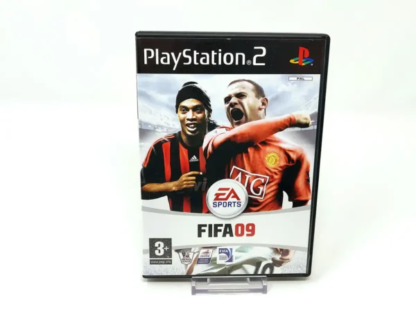 Portada de FIFA 09 (UK) para PlayStation 2, edición PAL UK, de segunda mano