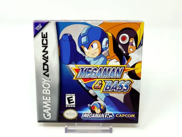 Portada de Megaman & Bass (USA) para Nintendo Game Boy Advance, edición NTSC USA, de segunda mano