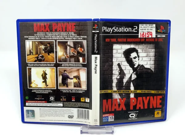 Max Payne (ESP) (Carátula) (Rebajado) para PlayStation 2, edición PAL España, de segunda mano