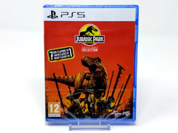 Portada de Jurassic Park Classic Games Collection (ESP) (Precintado) para PlayStation 5, edición PAL España, nuevo