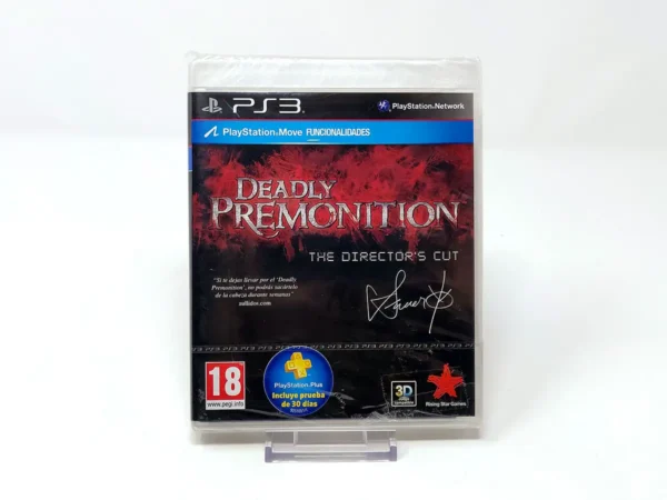 Portada de Deadly Premonition: The Director's Cut (ESP) (Precintado) para PlayStation 3, edición PAL España, de segunda mano