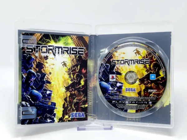 Interior del juego Stormrise (UK) para PlayStation 3 con disco y manual