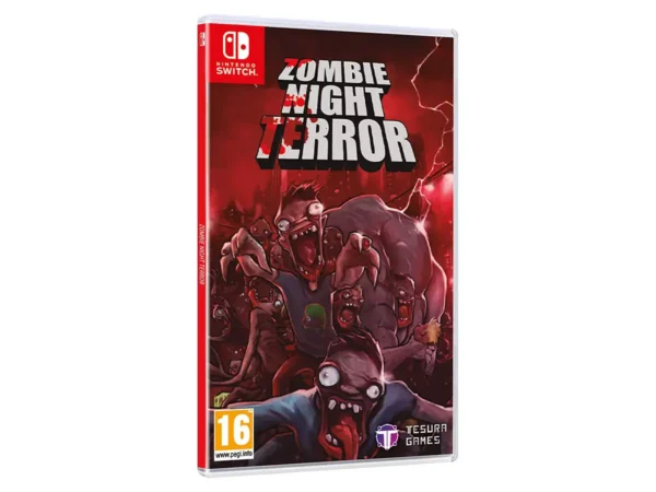 Portada de Zombie Night Terror (ESP) para Nintendo Switch, edición PAL España, nuevo