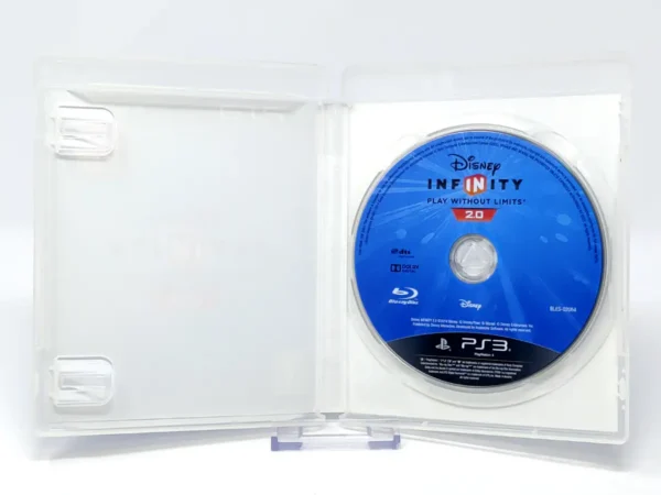 Interior del juego Disney Infinity 2.0: Play Without Limits (ESP) (Rebajado) para PlayStation 3 con disco y manual