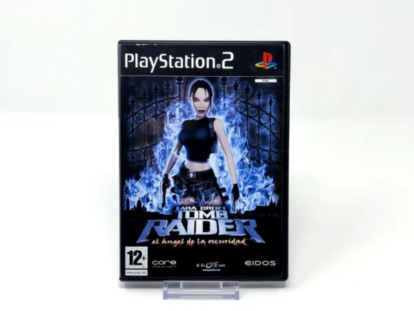 Portada de Lara Croft Tomb Raider: El Ángel de la Oscuridad (ESP) (Rebajado) para PlayStation 2, edición PAL España, de segunda mano
