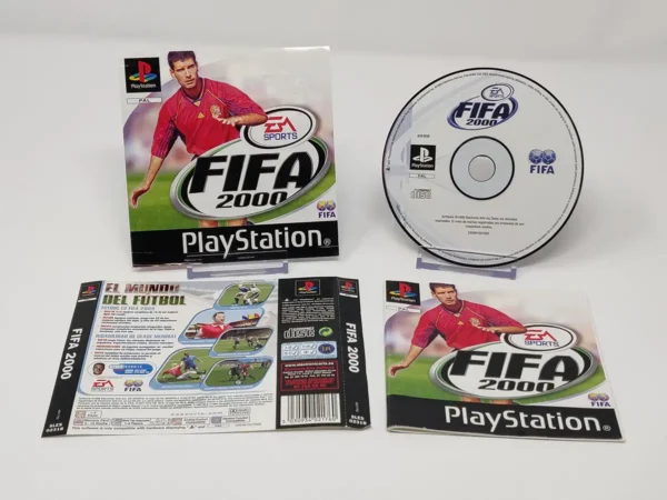Portada de FIFA 2000 (ESP) para PlayStation 1, de segunda mano