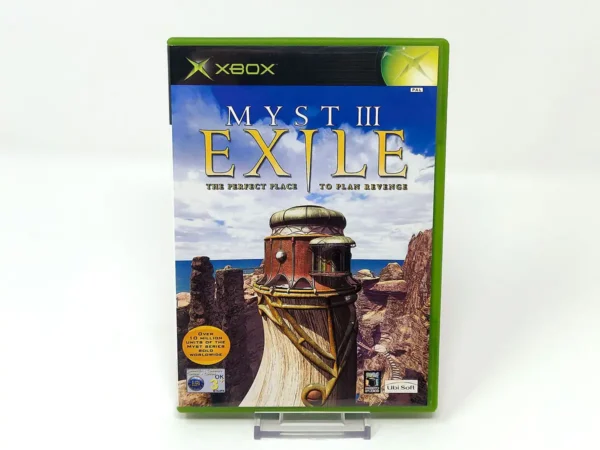 Portada de Myst III: Exile (UK) para XBOX, edición PAL UK, de segunda mano