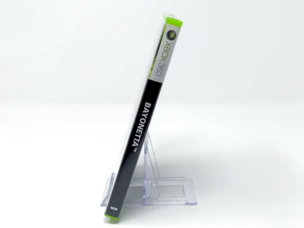 Lateral de la caja de Bayonetta (ESP) para XBOX 360