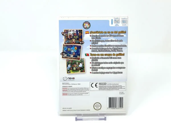 Parte trasera de Cocoto Magic Circus (ESP) para Nintendo Wii, edición PAL España