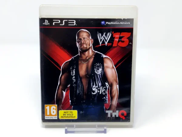 Portada de WWE '13 (ESP) (v2) (Rebajado) para PlayStation 3, edición PAL España, de segunda mano