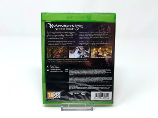 Parte trasera de Neverwinter Nights: Enhanced Edition (ESP) (Precintado) para XBOX One / Series X/S, edición PAL España