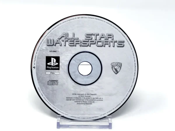 All Star Watersports (ESP) (Disco) para PlayStation 1, edición PAL España, de segunda mano