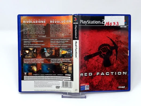 Red Faction (ESP) (Carátula) para PlayStation 2, edición PAL Francia, de segunda mano