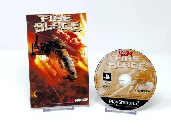 Portada de FireBlade para PlayStation 2, edición PAL España, de segunda mano