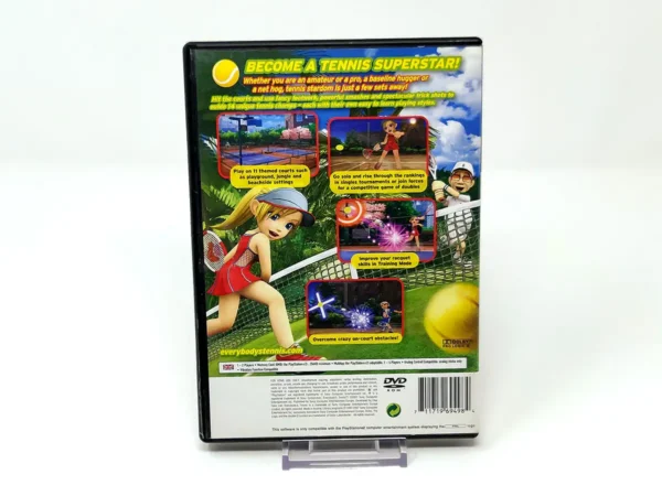 Parte trasera de Everybody's Tennis (UK) (Rebajado) para PlayStation 2, edición PAL UK