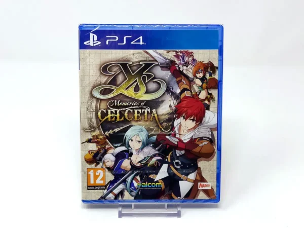 Portada de Ys: Memories of Celceta (EUR) (Precintado) para PlayStation 4, edición PAL EUR, nuevo