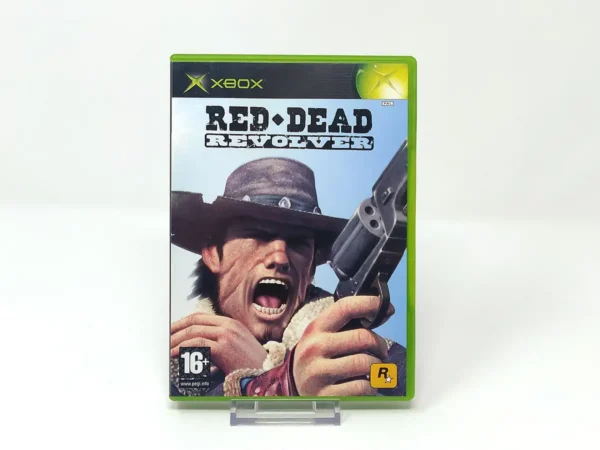 Portada de Red Dead Revolver (ESP) para XBOX, edición PAL España, de segunda mano