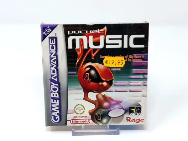 Portada de Pocket Music (EUR) (Precintado) para Nintendo Game Boy Advance, edición PAL España, de segunda mano