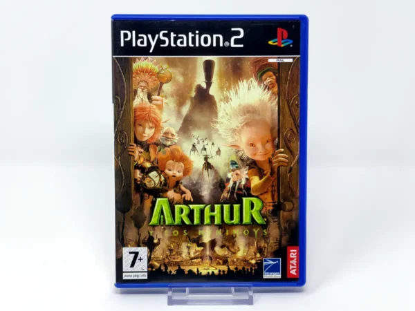Portada de Arthur y los Minimoys (ESP) para PlayStation 2, edición PAL España, de segunda mano