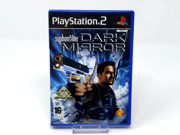 Portada de Syphon Filter: Dark Mirror (FRA) (Promo) para PlayStation 2, edición PAL Francia, de segunda mano