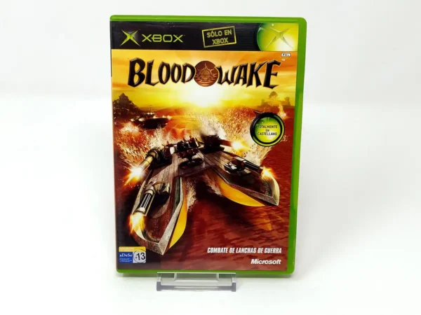 Portada de Blood Wake (ESP) para XBOX, edición PAL España, de segunda mano