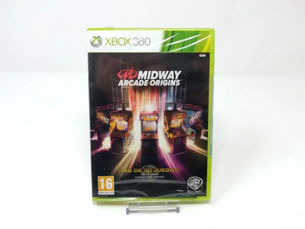 Portada de Midway Arcade Origins (ESP) (Precintado) para XBOX 360, edición PAL España, nuevo