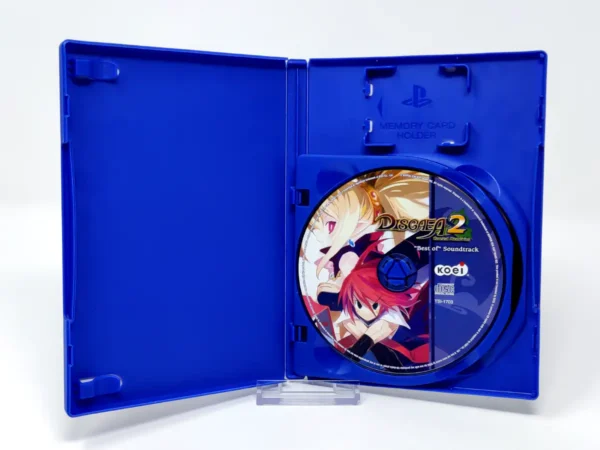 Interior del juego Disgaea 2: Cursed Memories (ESP) (Rebajado) para PlayStation 2 con disco y manual