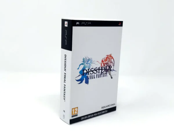 Interior del juego Dissidia Final Fantasy (Edición Limitada) (ESP) para PSP con disco y manual