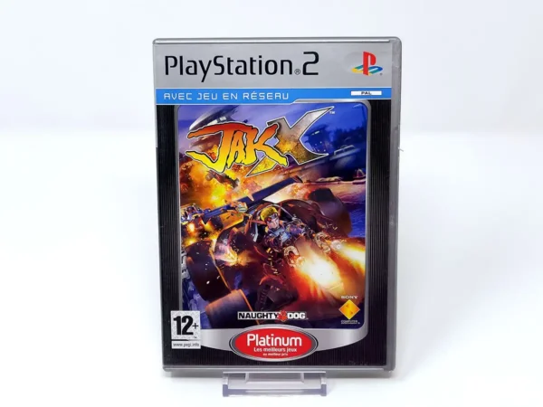 Portada de Jak X (FRA) (Platinum) para PlayStation 2, edición PAL Francia, de segunda mano