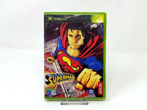 Portada de Superman: The Man of Steel (ESP) para XBOX, edición PAL España, de segunda mano