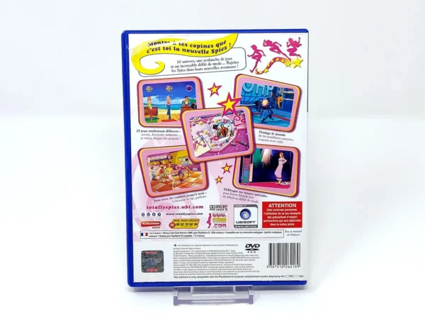 Parte trasera de Totally Spies! Totally Party (FRA) para PlayStation 2, edición PAL Francia