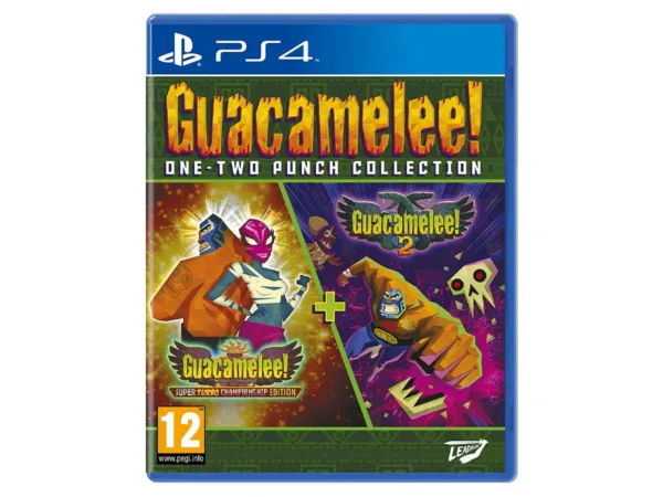 Portada de Guacamelee! - One-Two Punch Collection (ESP) para PlayStation 4, edición PAL España, nuevo
