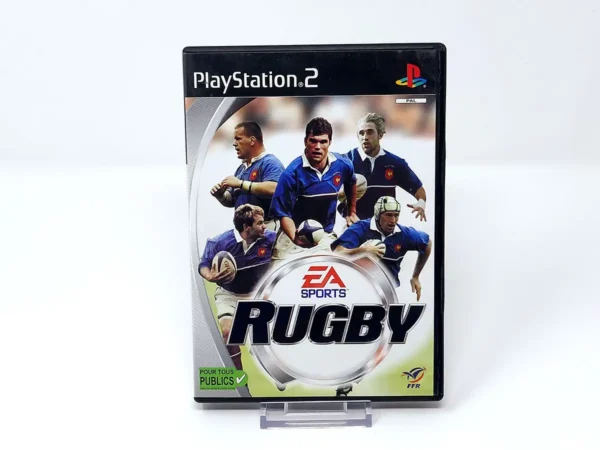 Portada de Rugby (FRA) para PlayStation 2, edición PAL Francia, de segunda mano